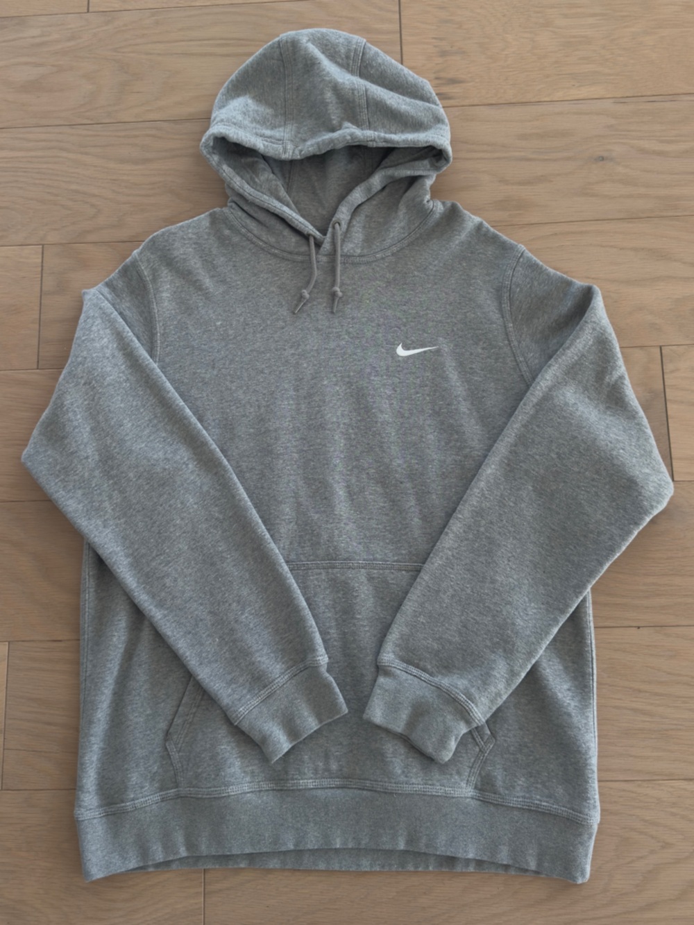 Nike Men’s Gray Pullover Hoodie Sweatshirt Sweater Jacket size XL